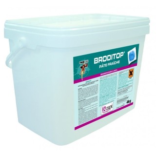 Appât rats/souris pâte fraîche Brodifacoum 50 ppm - Seau de 5 kg - pour professionnels