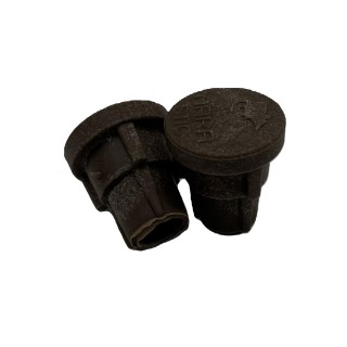 Leurre souris/rats pour tapettes - choco/noisette - par 2