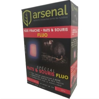 Appât souris/rats professionnel Brodifacoum 29ppm