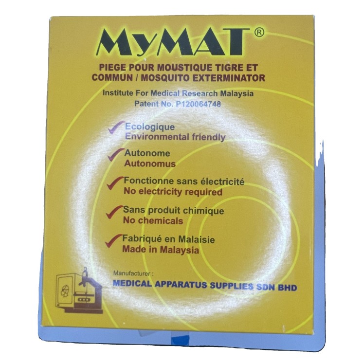 Piège pondoir pour moustiques MyMAT- solution écologique et efficace