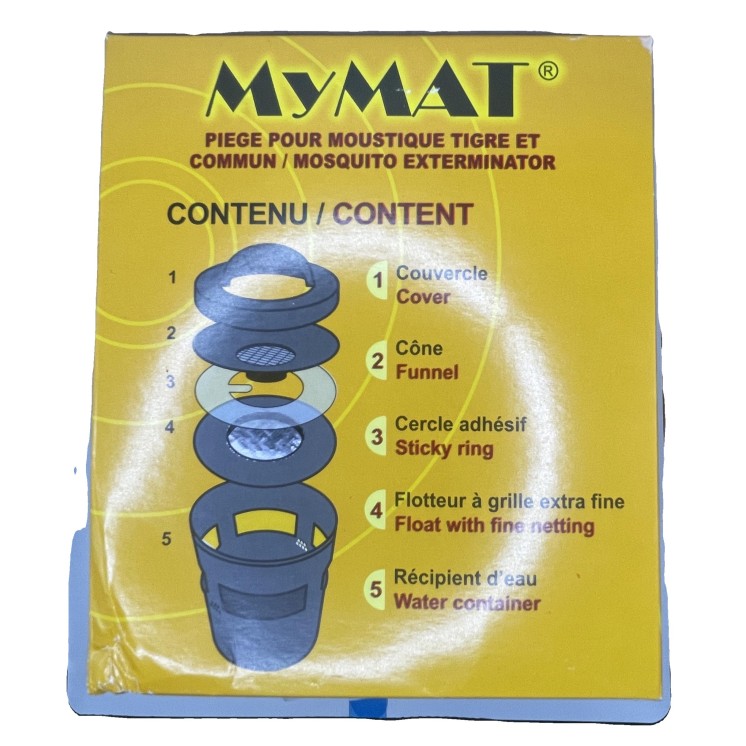 Piège pondoir pour moustiques MyMAT- solution écologique et efficace