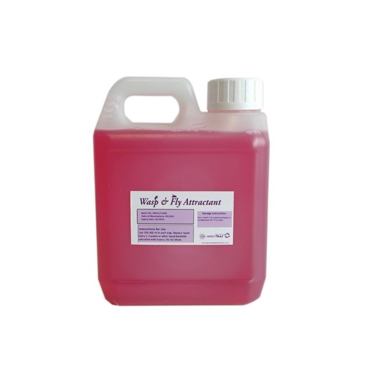 Attractant pour guêpes et mouches - 100 % naturel - 1L